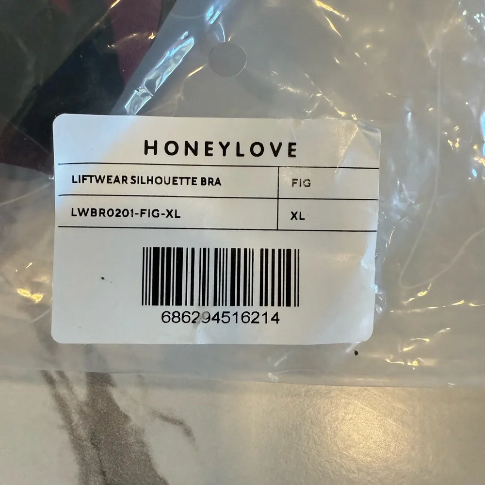 Honeylove Burgundy Silhouette Bra - Picture 4 of 11